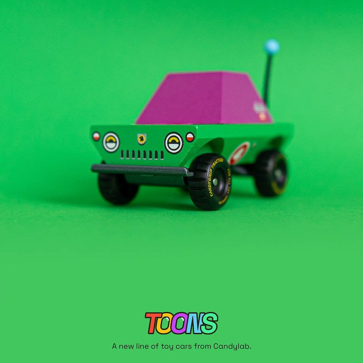 Candylab TOONS Wooden Diecast Car DunDee Adventure Truck