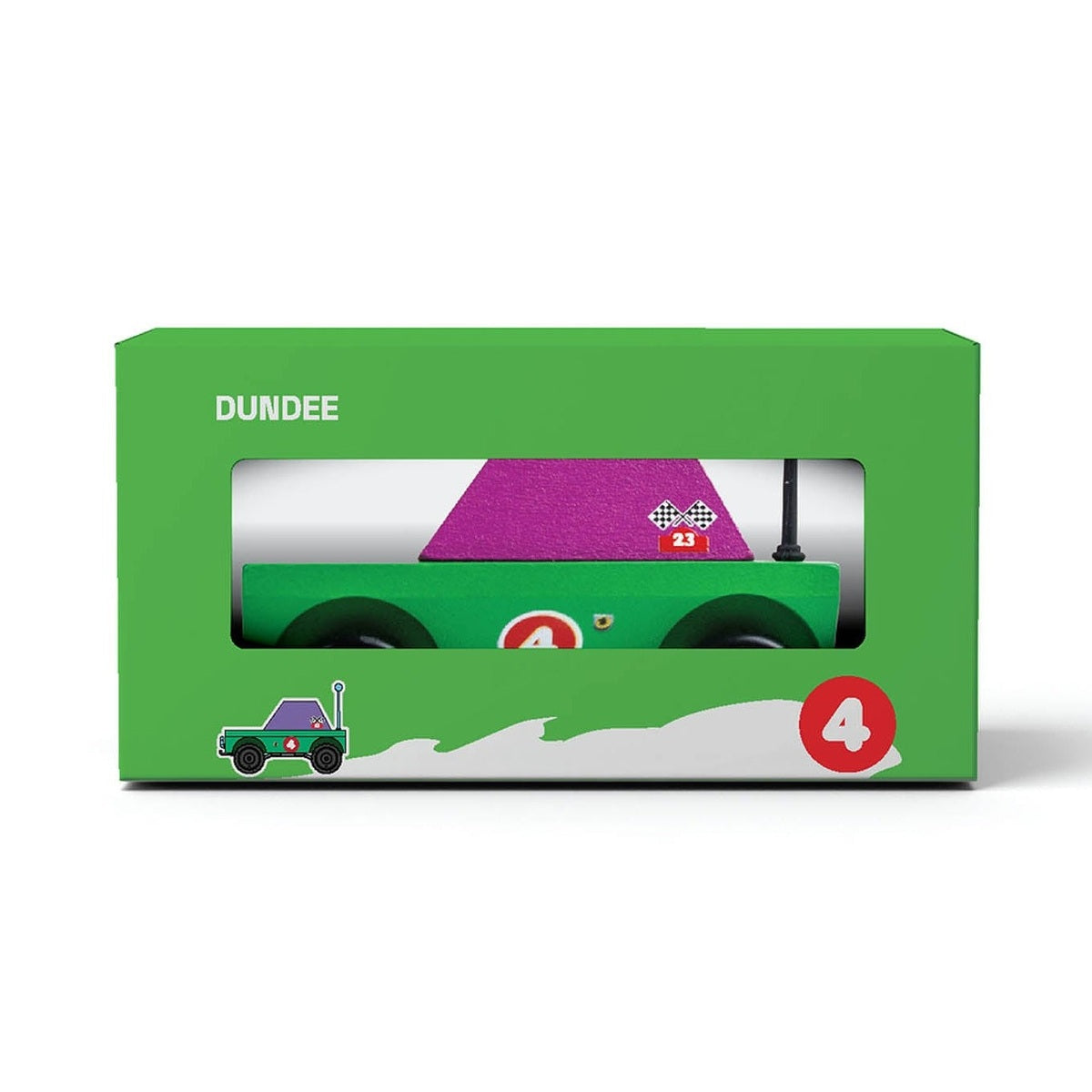 Candylab TOONS Wooden Diecast Car DunDee Adventure Truck