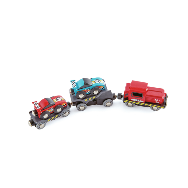 Hape Race Car Transporter Train