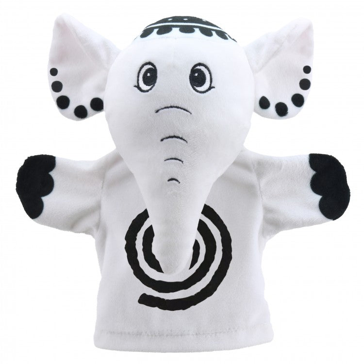 The Puppet Company My First Puppet - Black & White Elephant