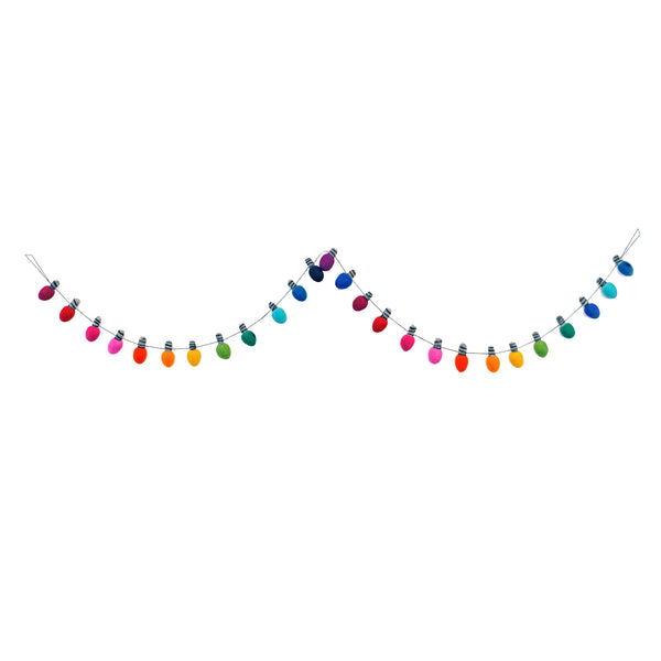 Fiona Walker Traditional Felt Fairylight Garland 180cm