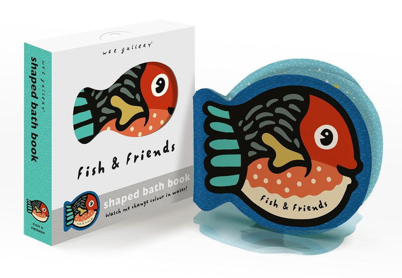 Fish & Friends Bath Book By Wee Gallery