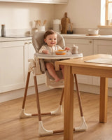 Flare Foldable High Chair - Beige