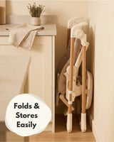 Flare Foldable High Chair - Beige