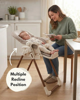 Flare Foldable High Chair - Beige