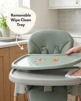 Flare Foldable High Chair - Green