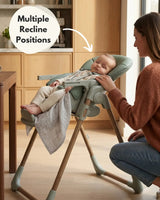 Flare Foldable High Chair - Green