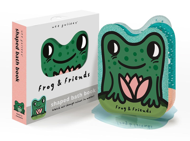 Frog & Friends Bath Book By Wee Gallery