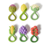 Oli & Carol Grape Baby Rattle & Teether