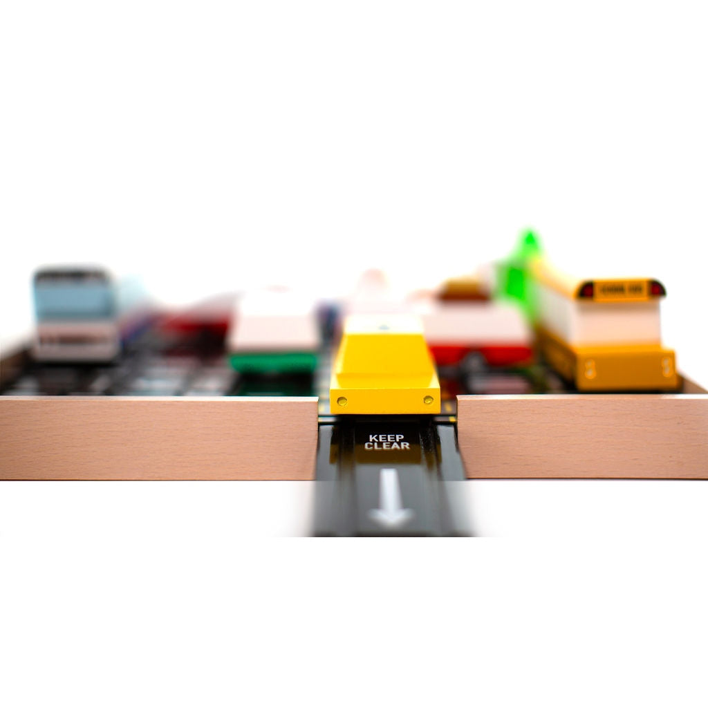 Candylab Gridlock Wooden Car Puzzle Board Game
