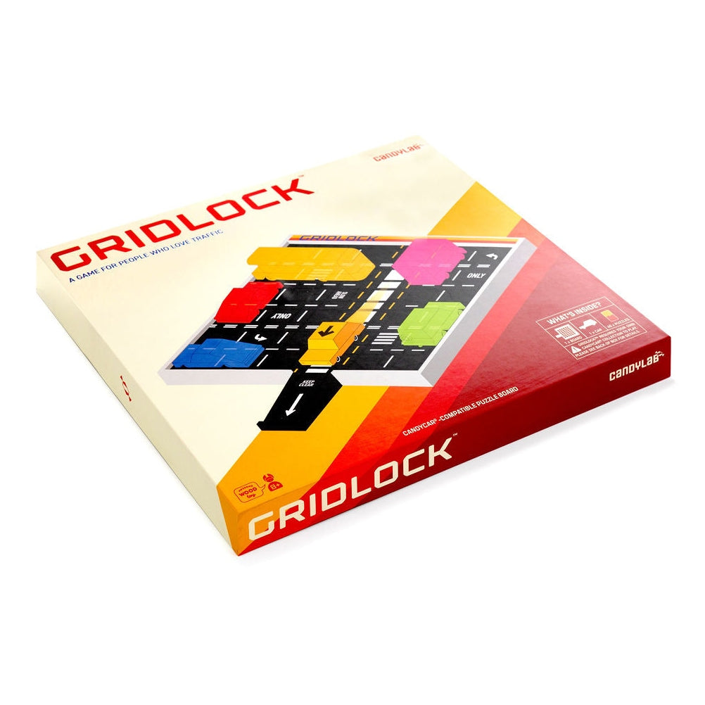 Candylab Gridlock Wooden Car Puzzle Board Game