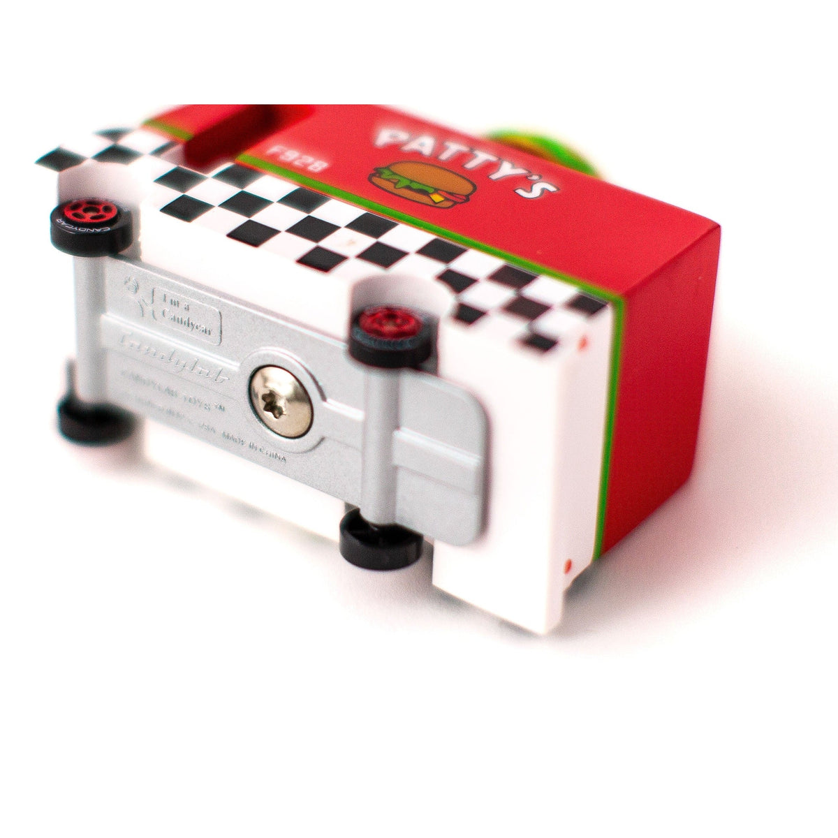 Candylab Wooden Diecast Candyvan Hamburger Van