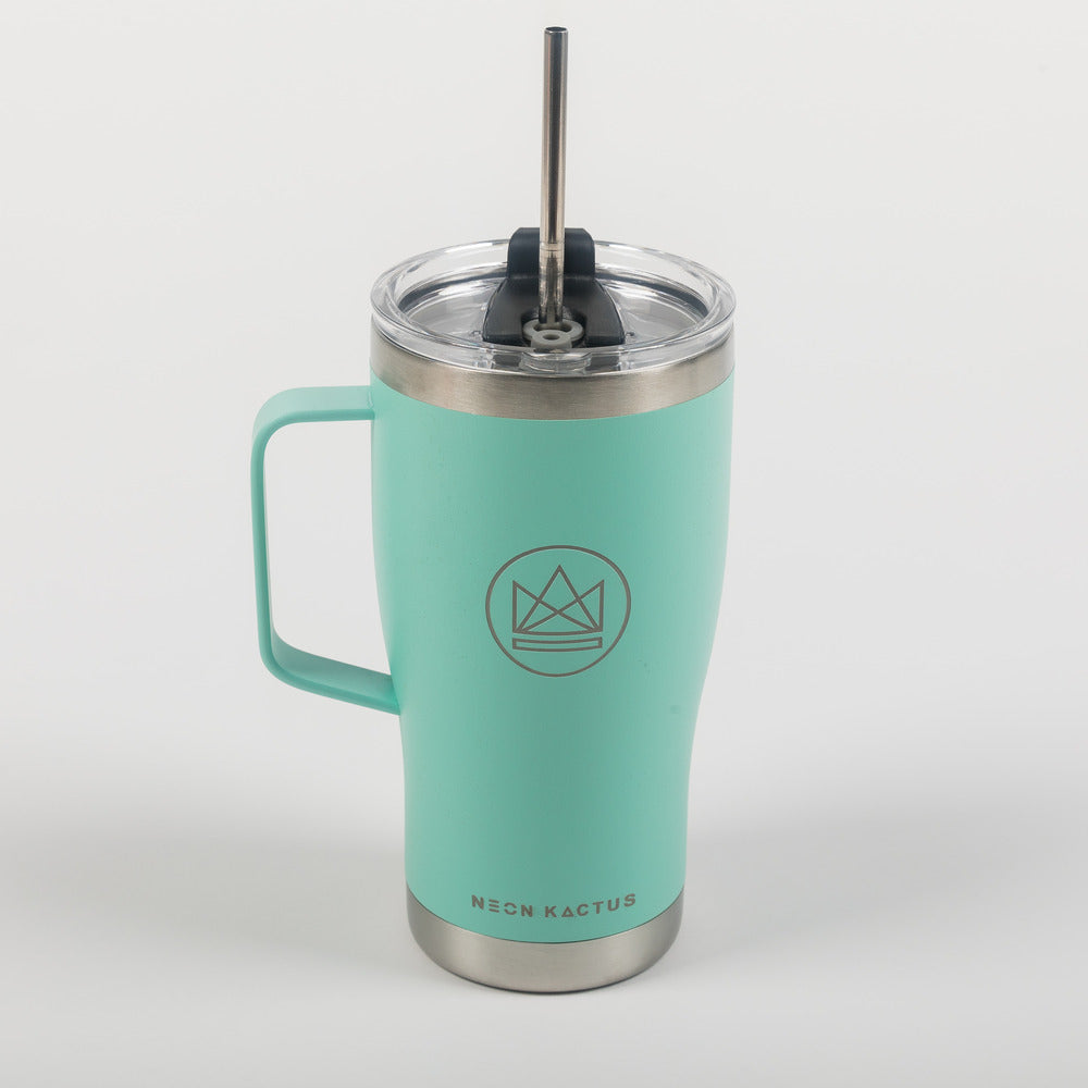 Neon Cactus Stainless Steel Tumbler 20oz - Selection of Colours