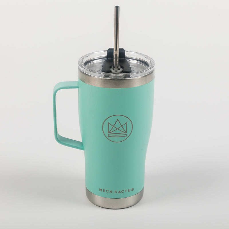 Neon Cactus Stainless Steel Tumbler 20oz - Selection of Colours