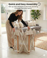 All Stars JOY Baby Playpen - Beige