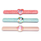 Djeco Slap Bracelets - Heart, Rabbit, Cat