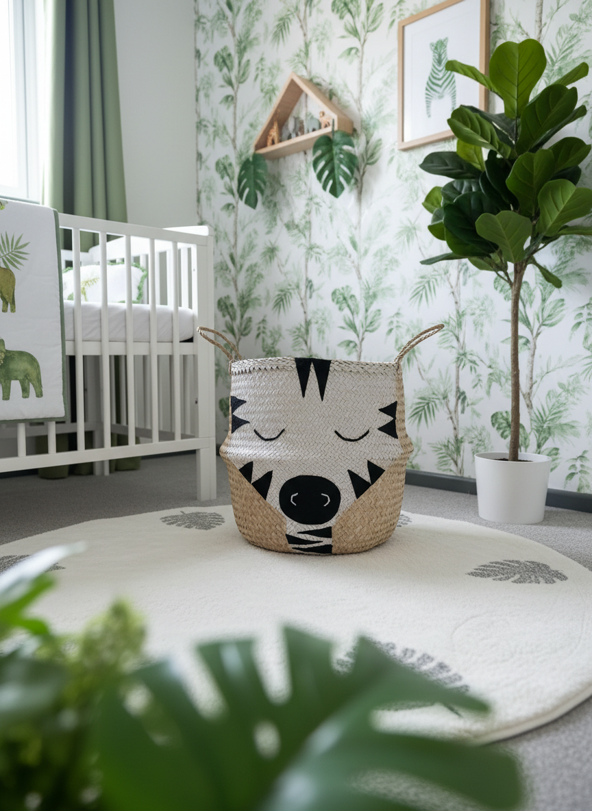 Zebra Basket - Extra Large