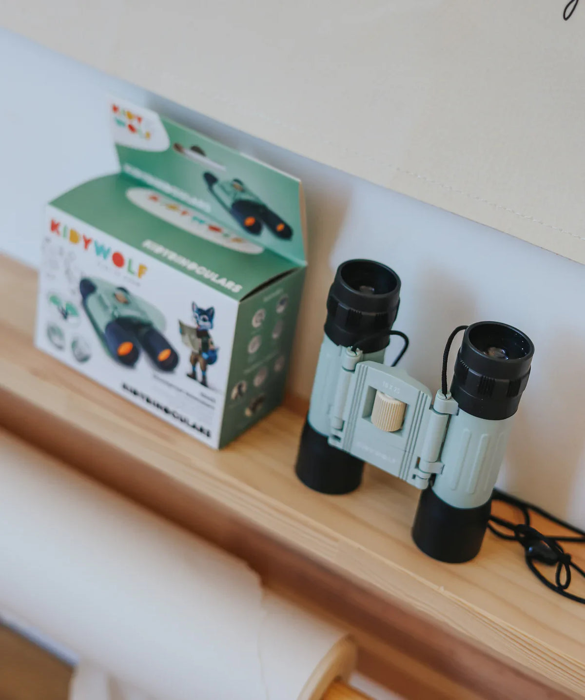 Kidywolf KIDYBINOCULARS Kids' Shockproof Binoculars Green