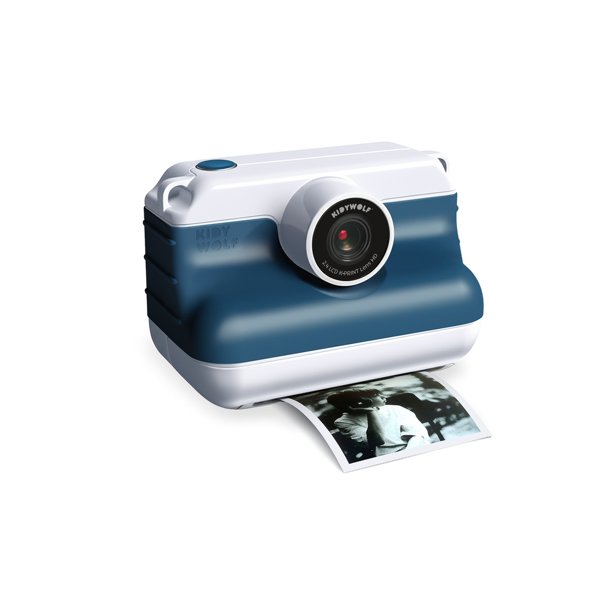 Kidywolf KPRINT Kids' Instant Print Camera Blue