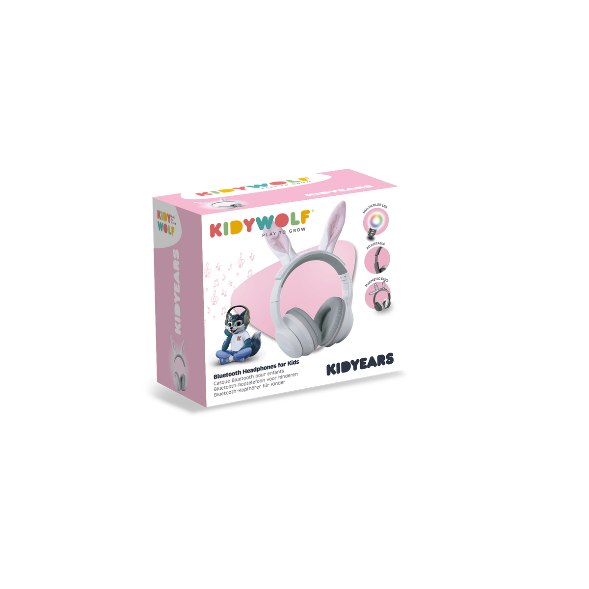 Kidywolf KIDYEARS Kids' Bluetooth Headphones Bunny