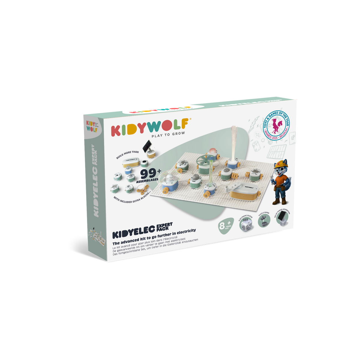Kidywolf KIDYELEC Kids' Electrical Circuit Kit Expert Pack
