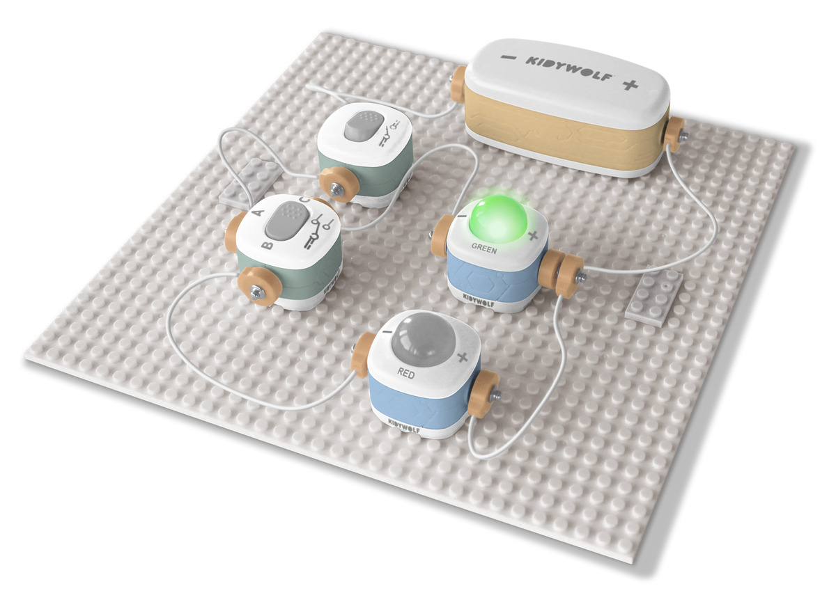 Kidywolf KIDYELEC Kids' Electrical Circuit Kit Starter Pack