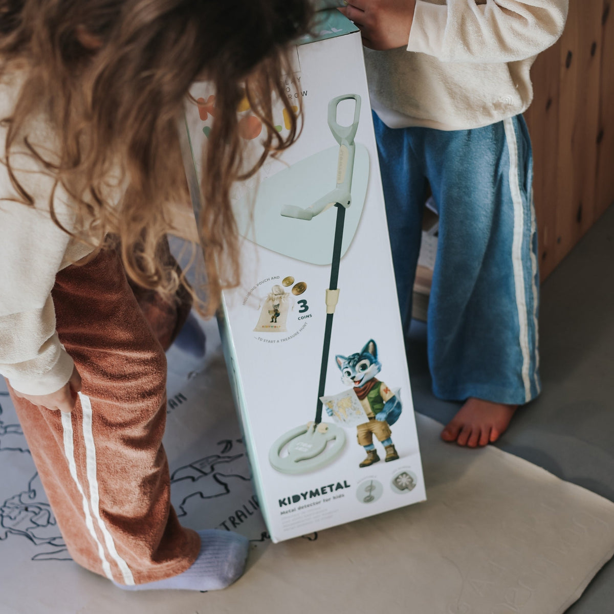 Kidywolf KIDYMETAL Kids' Metal Detector Green