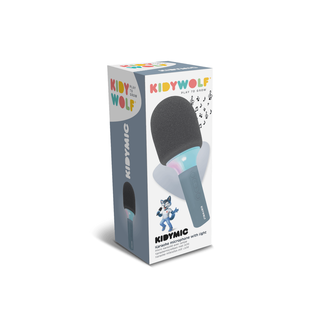 Kidywolf KIDYMIC Kids' Karaoke Microphone Blue