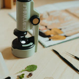 KIDYMICROSCOPE Portable Microscope Green by Kidywolf