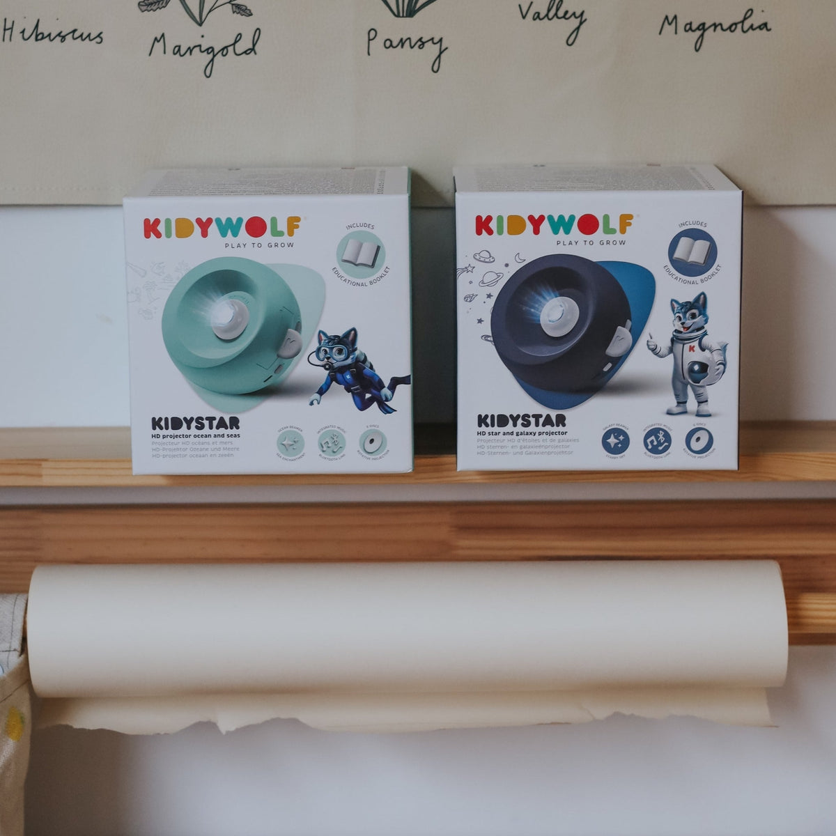 Kidywolf KIDYSTAR Kids' Planetarium Star Projector Navy