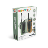 KIDYTALK Long Range Walkie-Talkies Green and Orange by Kidywolf