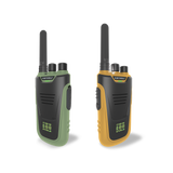 KIDYTALK Long Range Walkie-Talkies Green and Orange by Kidywolf