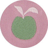 Pigeon Embroidered pull-on shorts - pink