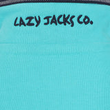 Lazy Jacks Children's Wells-Next-the-Sea Printed 1/4 Zip Sweatshirt - Aquarius