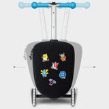 Mini Micro LED Luggage: Blue