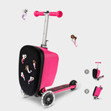 Mini Micro LED Luggage: Pink