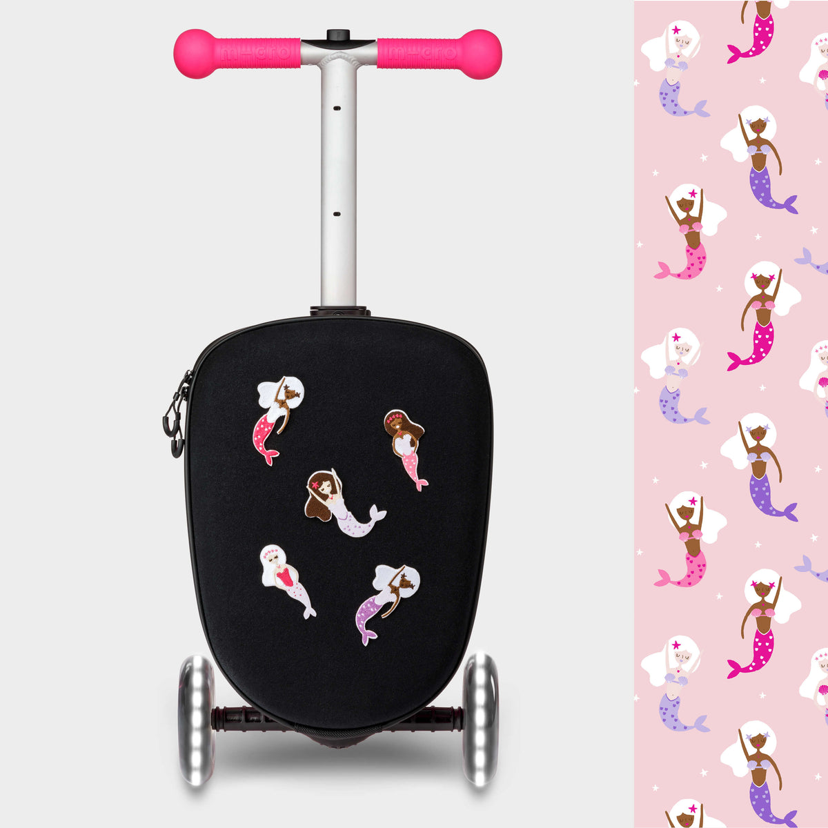 Mini Micro LED Luggage: Pink