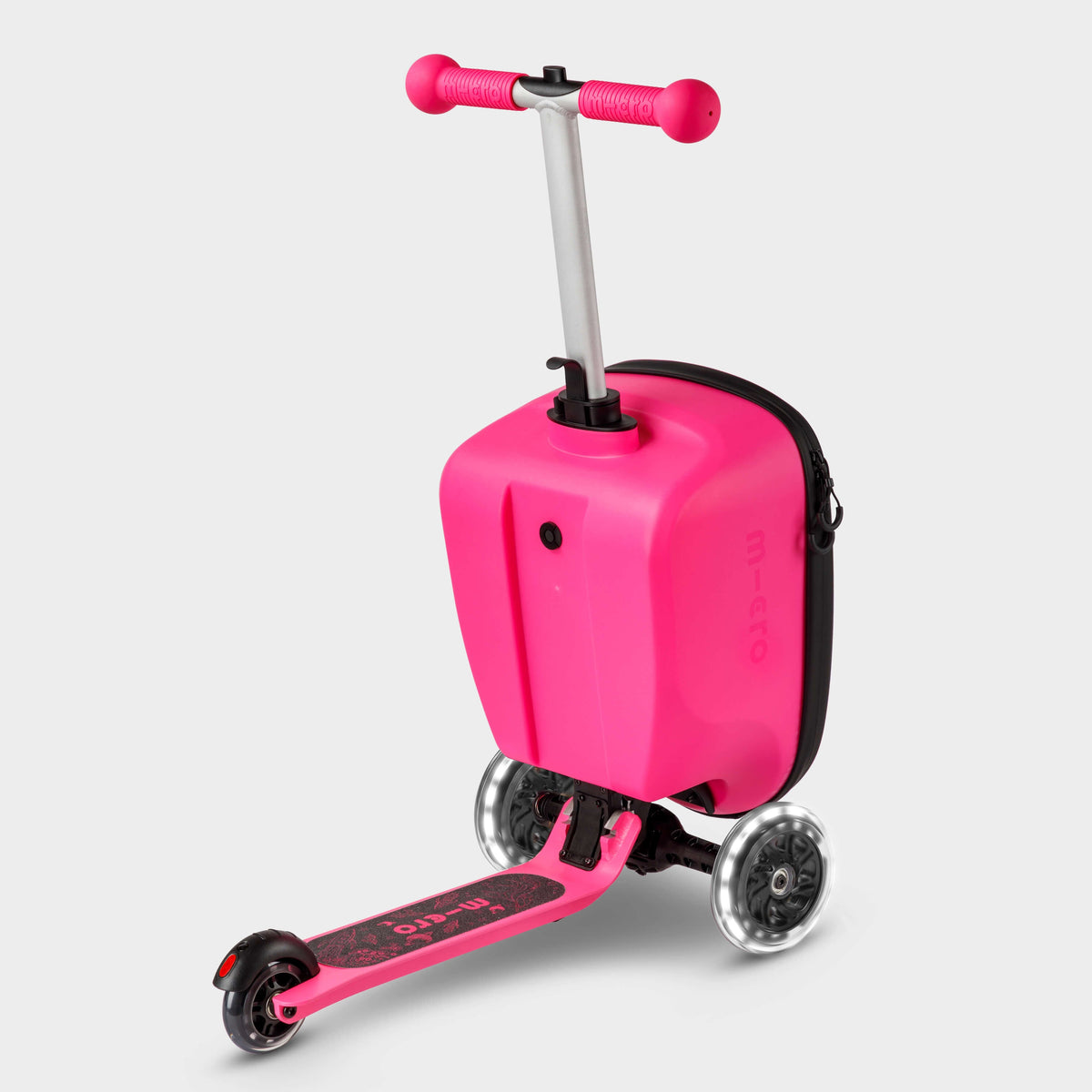 Mini Micro LED Luggage: Pink