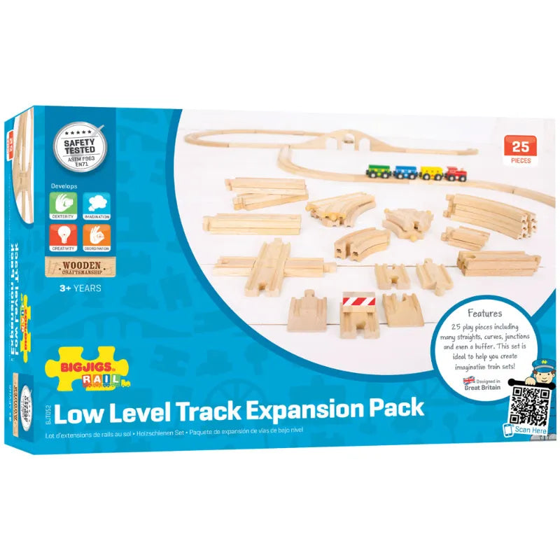 Bigjigs Low Level Expansion Track Pack