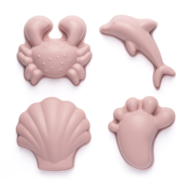 Scrunch Footprint Set of Sand Moulds - Colour Choices