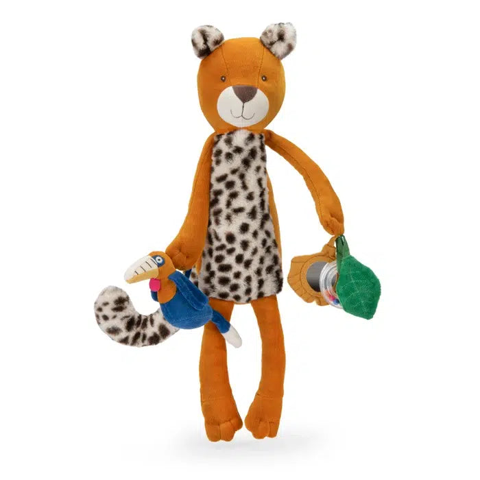 Moulin Roty Large Activity Leopard La Forêt Mawa