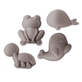 Scrunch Frog Set of Sand Moulds - Colour Choices