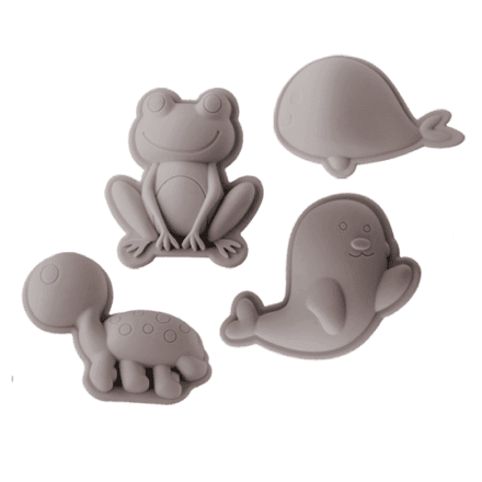 Scrunch Frog Set of Sand Moulds - Colour Choices