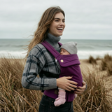 Velvet Baby Carrier - Berry Kiss