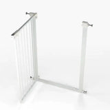 Venture Q-Fix 110cm Extra Tall Pressure Fit Baby & Pet Safety Gate - 73-80cm - White