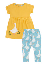 Frugi Mari Outfit - Bumblebee/Goose Gaggle