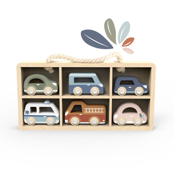 Speedy Monkey Car display case (6 vehicles)