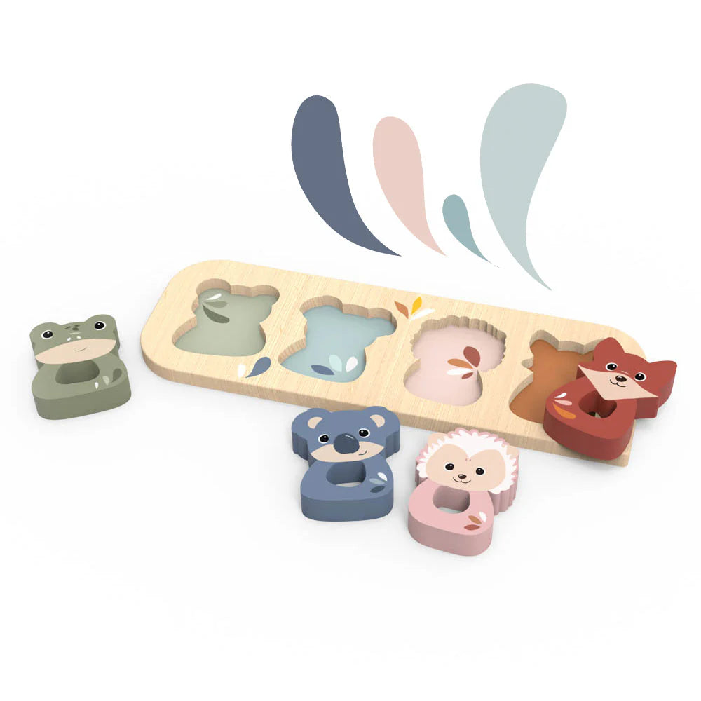 Speedy Monkey Animal Shape Puzzle