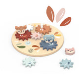 Speedy Monkey Wooden Gear Toy