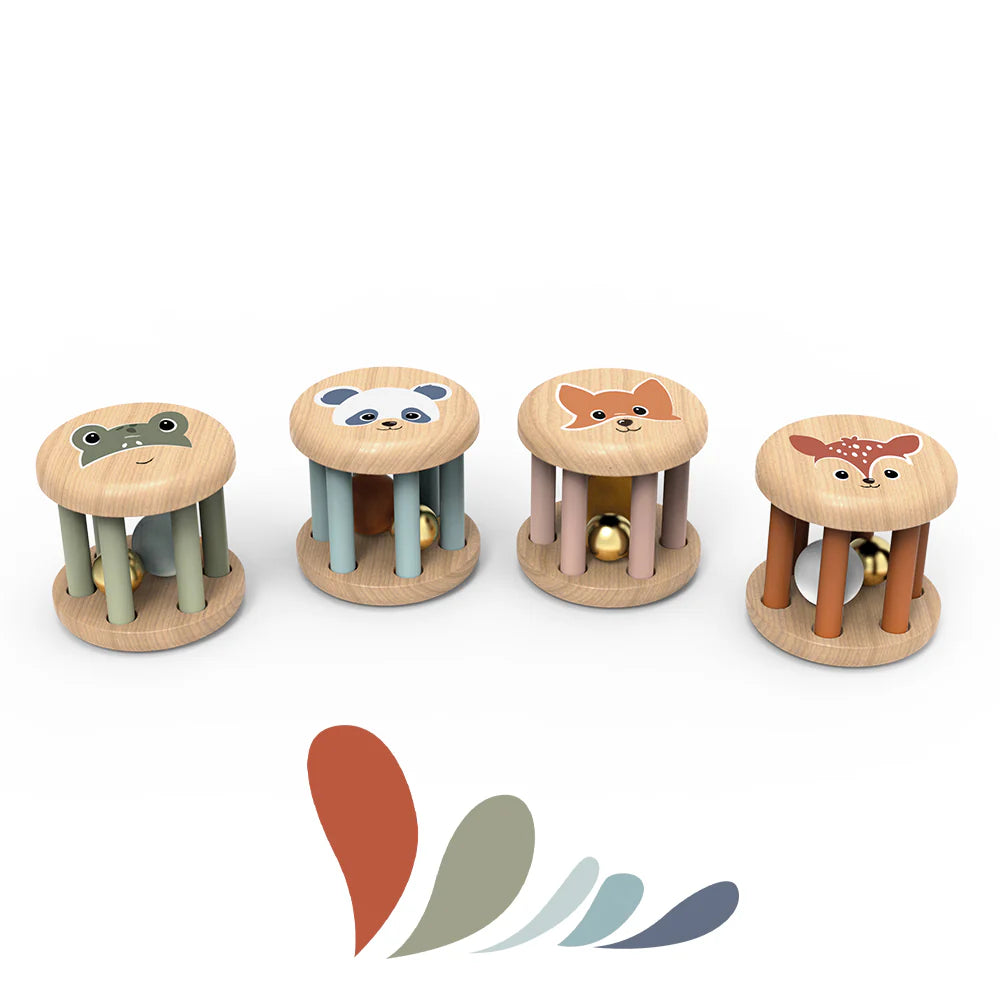Speedy Monkey Small Roller Rattles